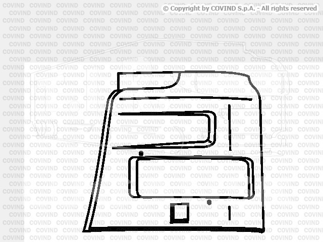 XF0/95, Облицовка фары — Covind