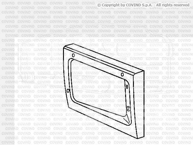 V12/88, Рамка фары RH — Covind