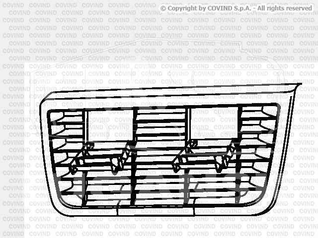 XF5/150, Решетка радиатора — Covind