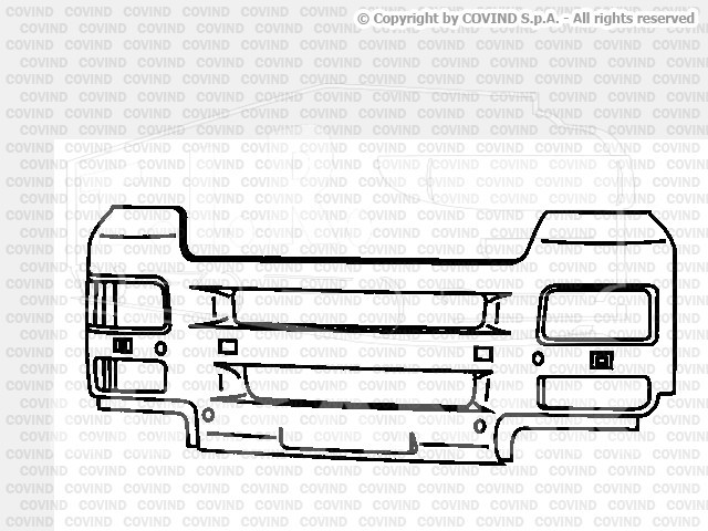 MLX/ 95, Бампер пластиковый — Covind