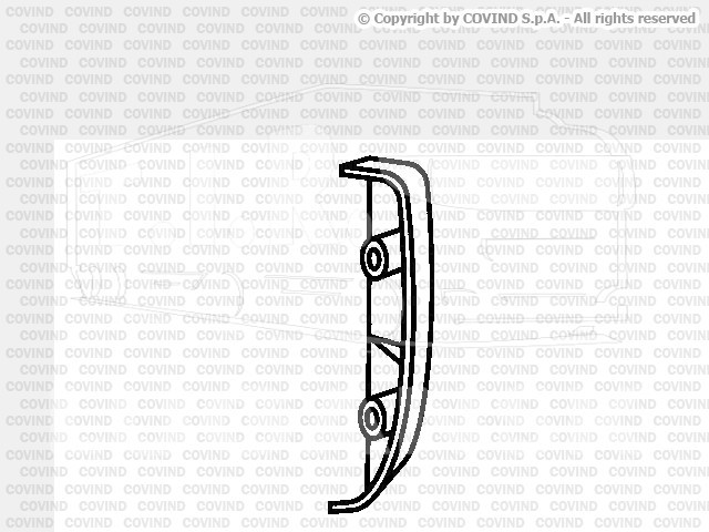 094/ 95, Дефлектор левый — Covind