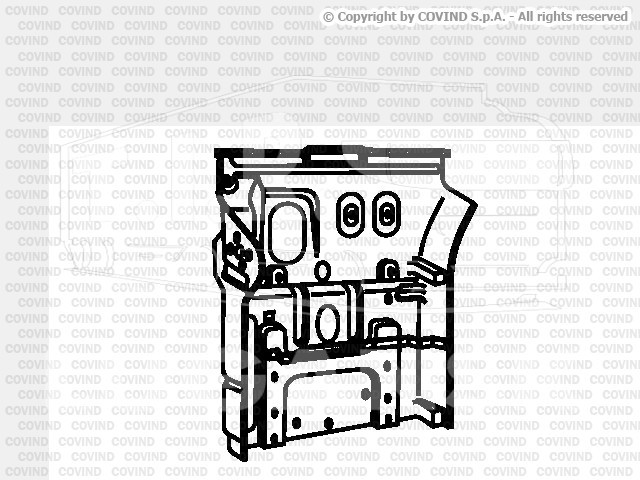 144/231, Подножка кабины лев — Covind