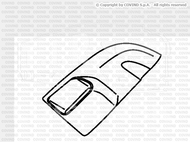 SCR/161, Дефлектор левый — Covind