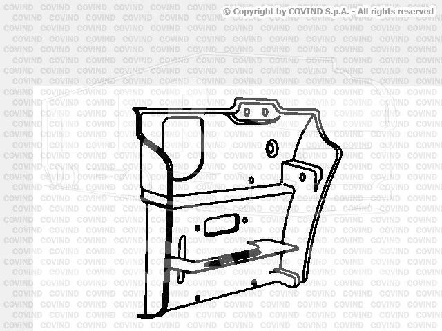 SCR/231, Подножка кабины лев — Covind