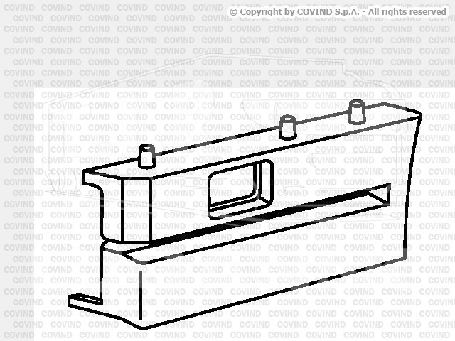 SCR/239, Заглушка пластиковая — Covind