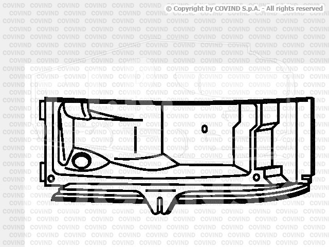 SCR/155, Корпус фары лев — Covind