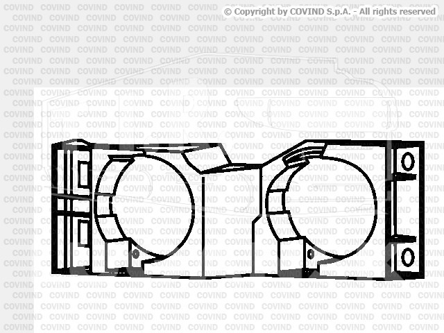 SCR/ 99, Кронштейн противотуманки лев — Covind