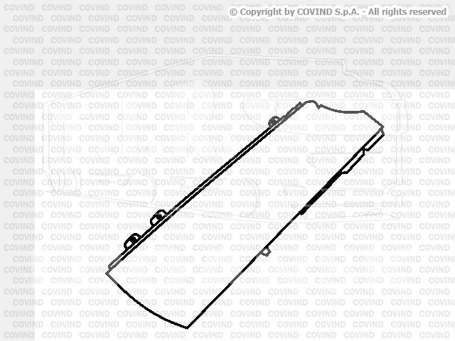 2FH/160, Дефлектор правый — Covind
