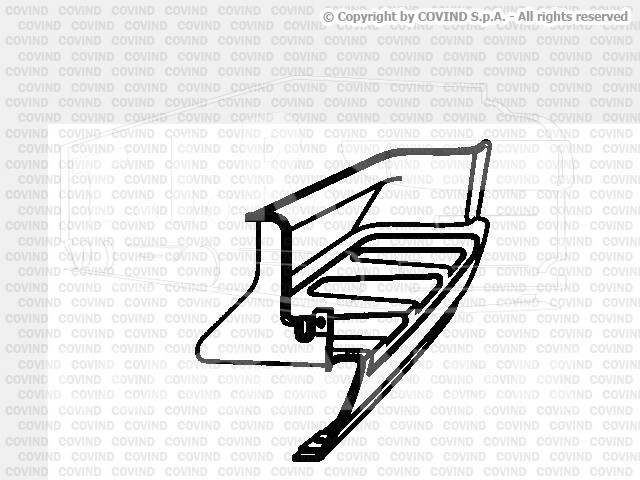 2FH/240, Подножка правая — Covind