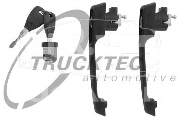01.43.441, Lock set cabin 381 — Trucktec