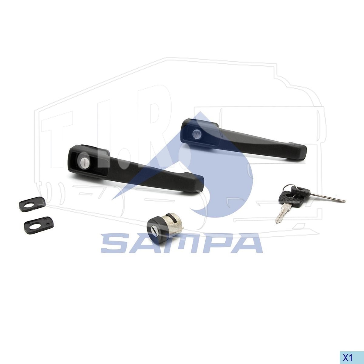 010.1021, Lock kit — Sampa