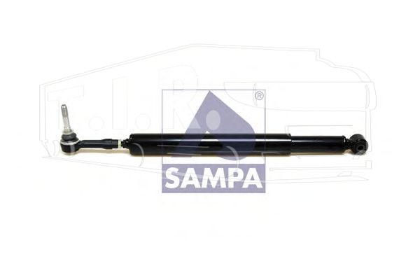 100.139-01, Амортизатор рулевой — Sampa