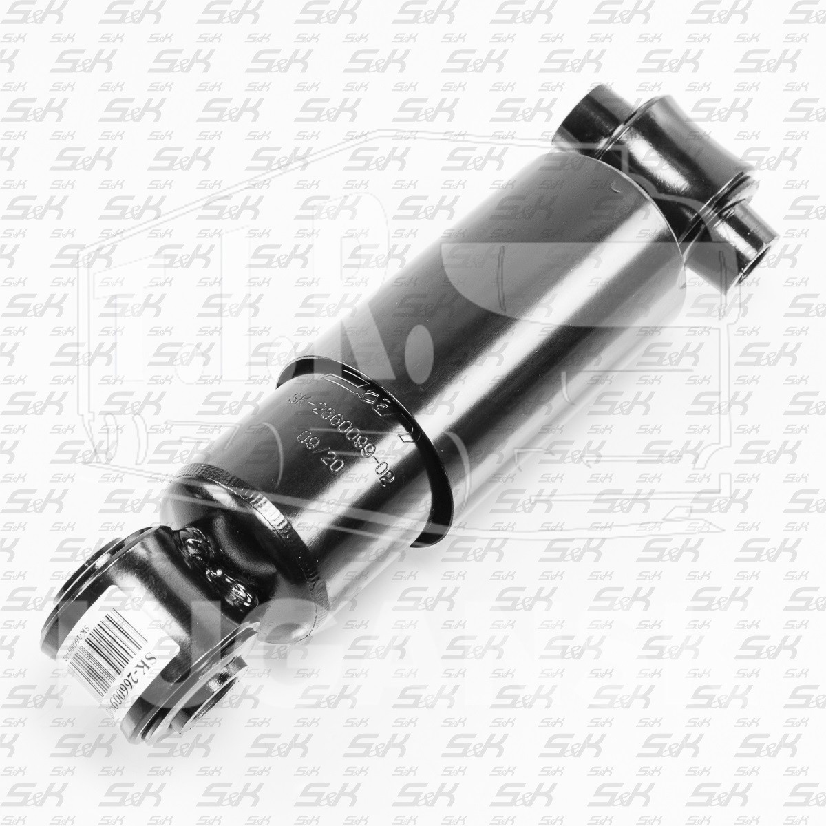 SK-2660099-01, Амортизатор прицепа 284-406 20*59 20*89 — S&K GMBH