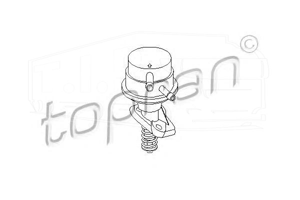 100 998, Бензонасос механический — TOPRAN