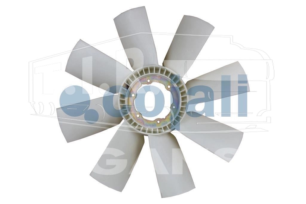 7087101, Крыльчатка вентилятора 680/8 — Cojali
