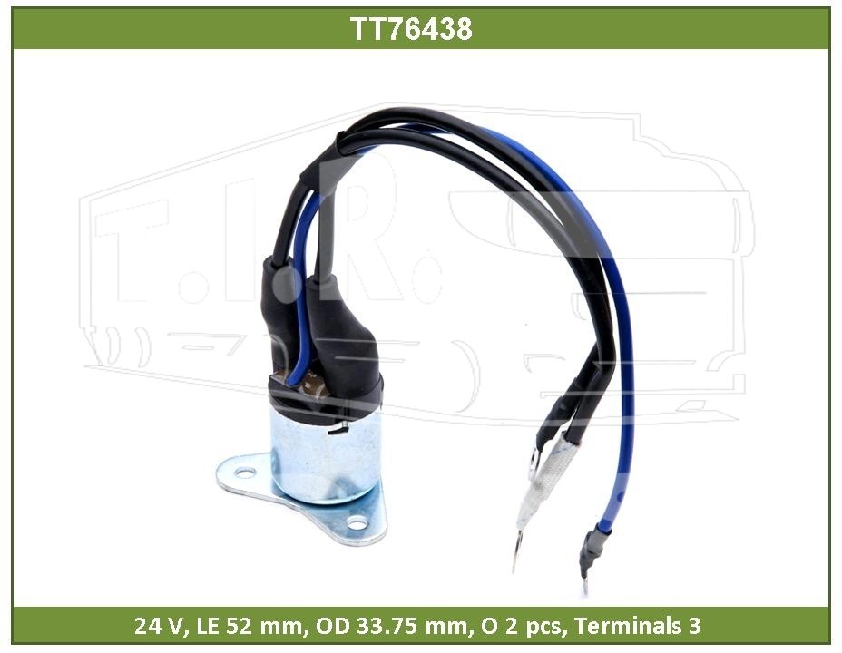 TT76438, Втягивающее реле малое — Tesla
