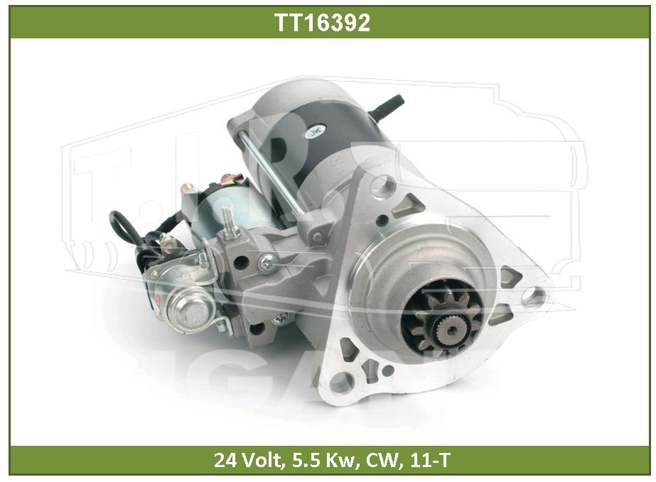 Стартер 24v 5.5kw 11T(редуктор)
