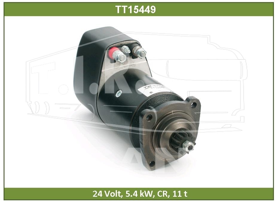 Стартер 24V 5.4kw 11T