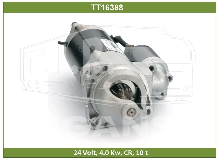 Стартер 24v 4kw 10T