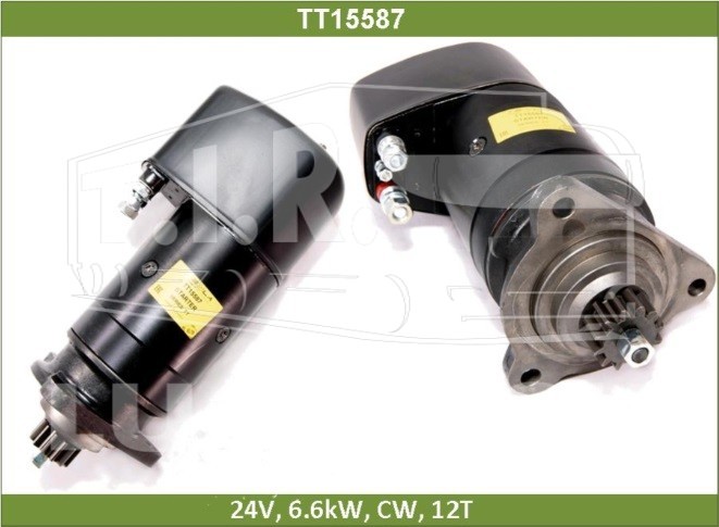 Стартер 24v 6.6kw 12T