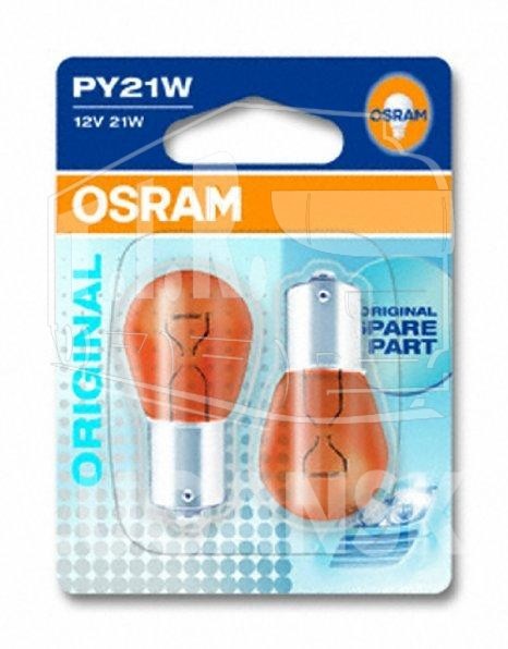 Лампочка 12v21w PY (2шт в упаковке)