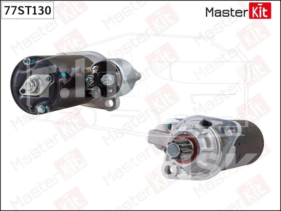 Стартер 12V 10T