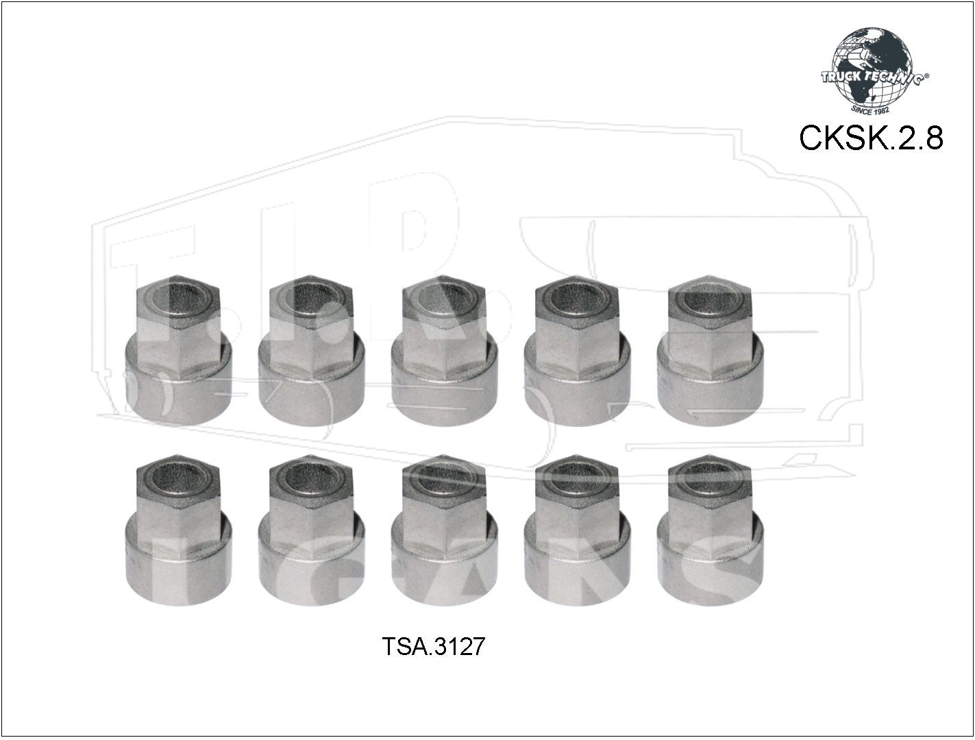 CKSK.2.8, Головка регулировочная супорта — Trucktechnic