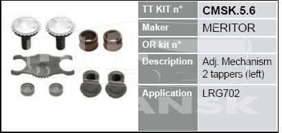 CMSK5.6, Р-к суппорта — Trucktechnic