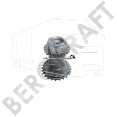 BK1612502AS, Р-к суппорта — Bergkraft