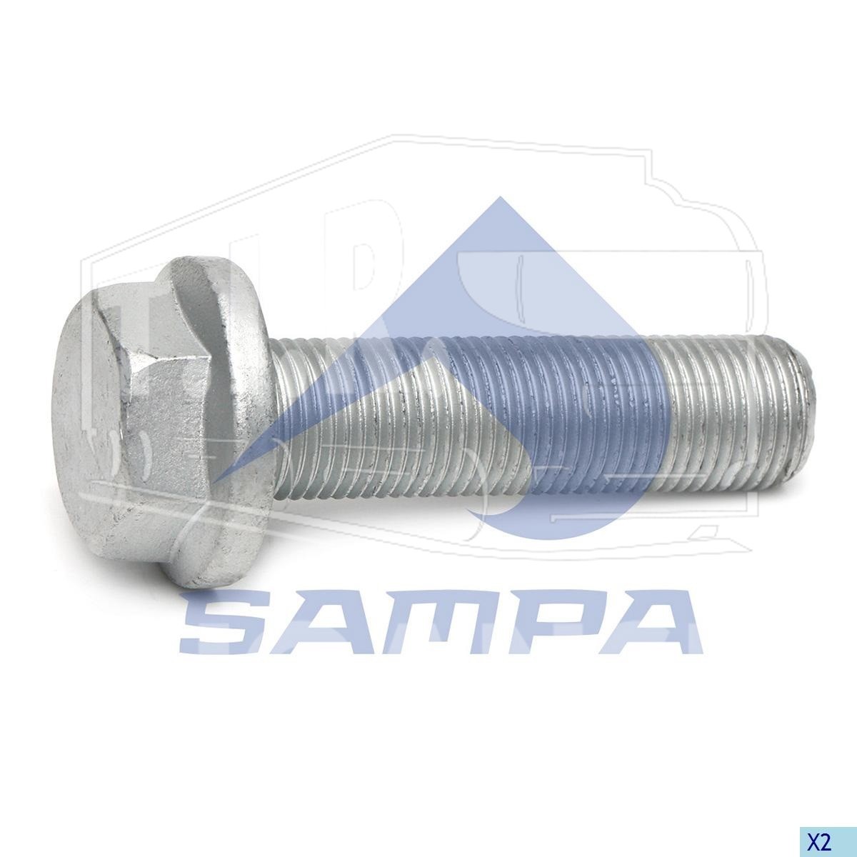 102.973, Болт М16*1.5*60 суппорта — Sampa
