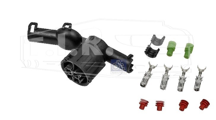 3.93302, Разъем электрический (Байонет) — Diesel Technic