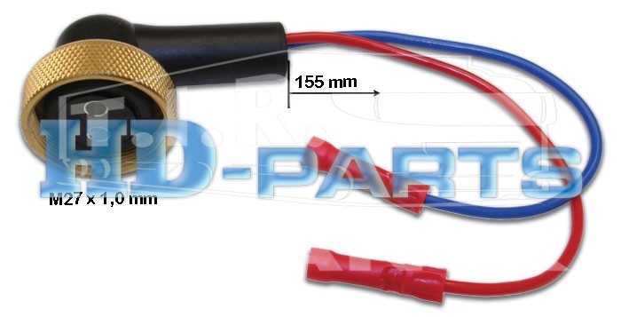 316391, Разъем электрический М27*1 без провода — HD-parts