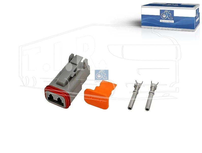 1.32180, Разъем электрический — Diesel Technic