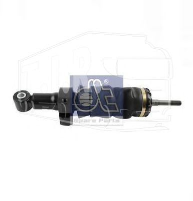 7.77107, Амортизатор кабины пневмо в сборе зад — Diesel Technic