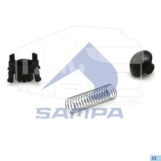 010.915, Клапан корпуса маслянного фильтра — Sampa