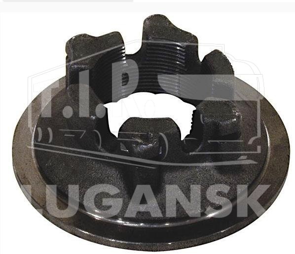 10455, Гайка ступицы М42*2/SW65 прорезная — Febi