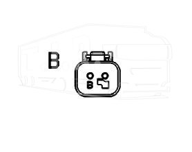 30.01.1030A/B, Датчик ABS 2.73 м правый/левый — EBS