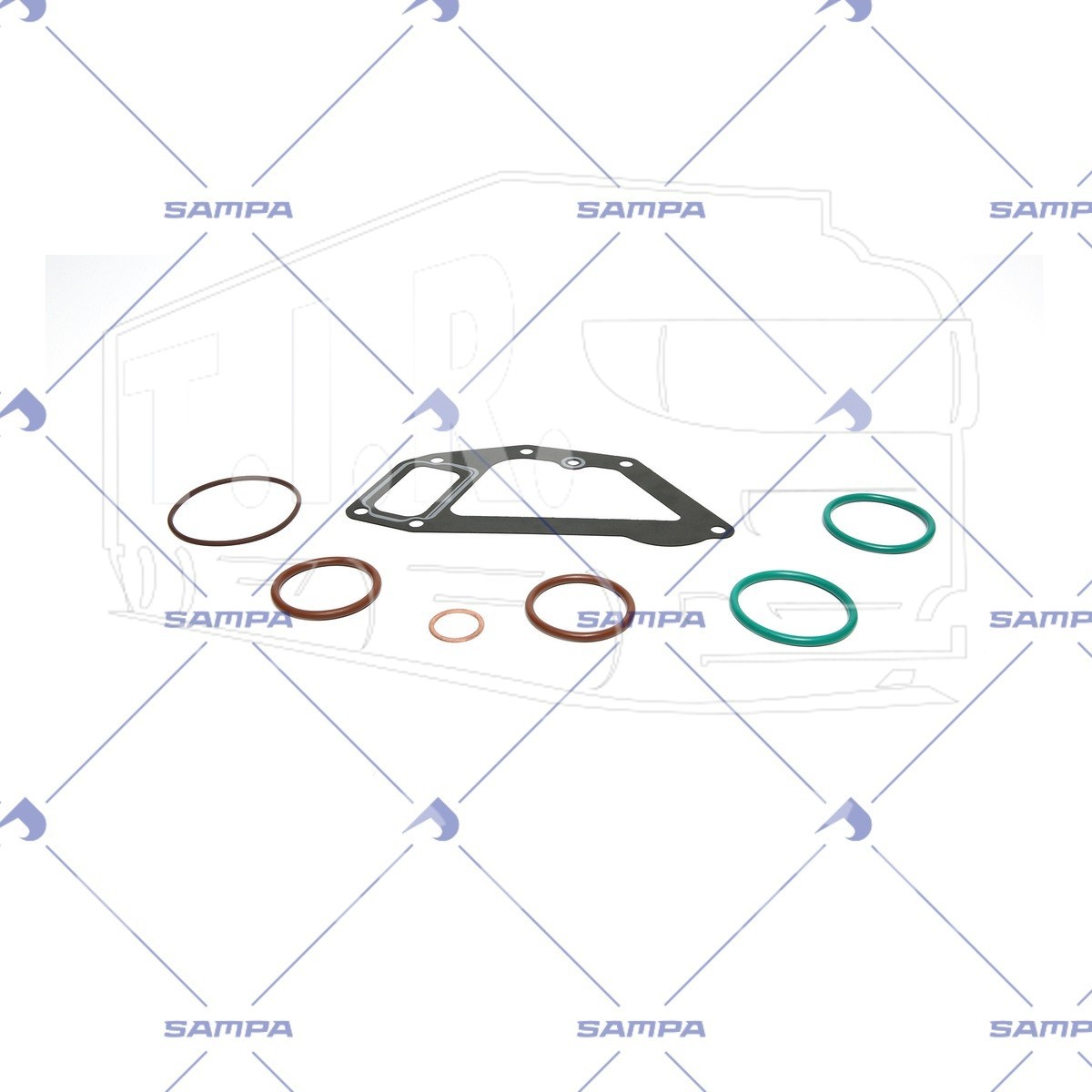050.703, Gasket kit — Sampa