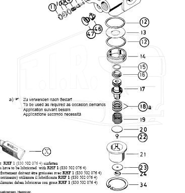 432 410 000 2, Р-к влагоотделителя — Wabco