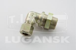 Соединитель уголок М22*1,5/D12мм метал