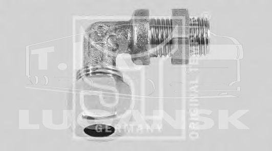 Соединитель уголок М22*1,5/D12мм метал