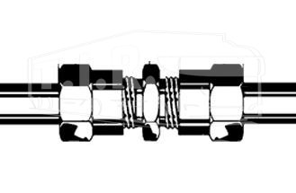 8938200240, Соединитель 10*10мм метал — Wabco