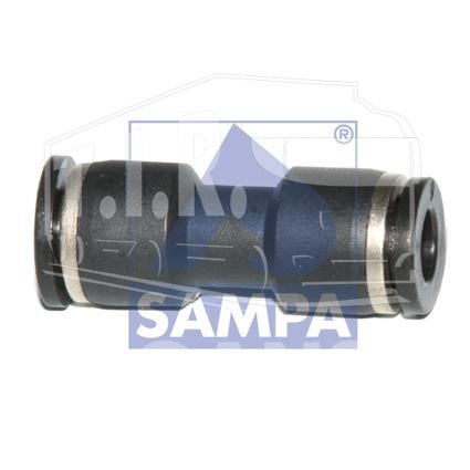 2800 0262, Соединитель 6*6мм пласт. — Sampa