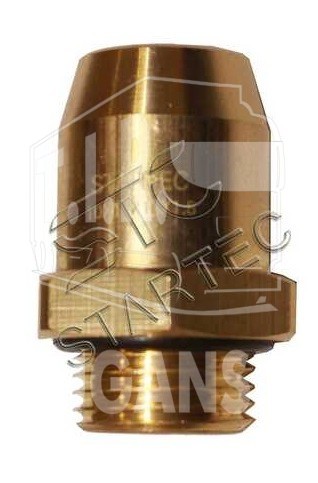 INF.11.1206, Соединитель М12*D6 латунь — STARTEC