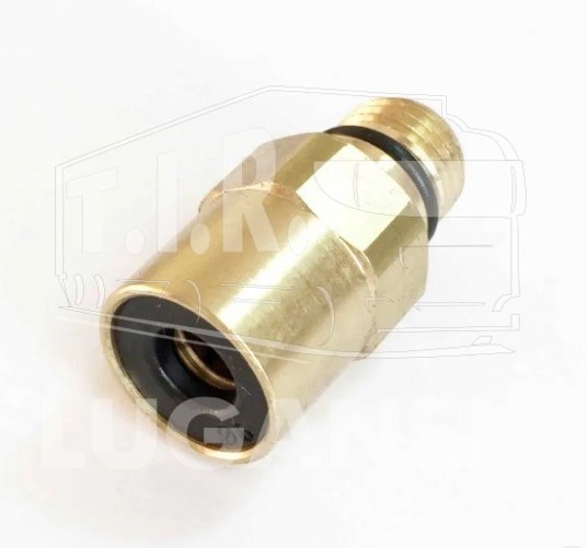 9512 6-M10X1, Соединитель М10*D6 латунь — CAMOZZI