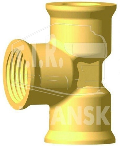 Соединитель тройник М16*М16*М16