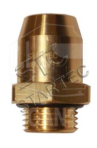 INF.11.1010, Соединитель М10*D10 латунь — STARTEC