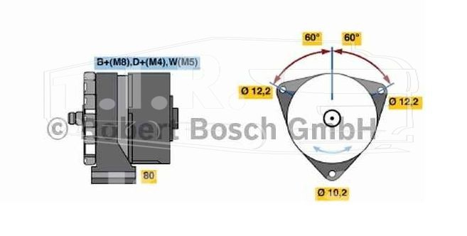 Генератор 28V 35A