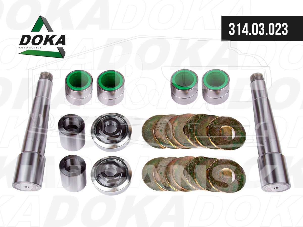 314.03.023, Ремкомплект шкворней (DAF) — DOKA