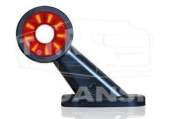 Габарит прицепа наклонный RH LED